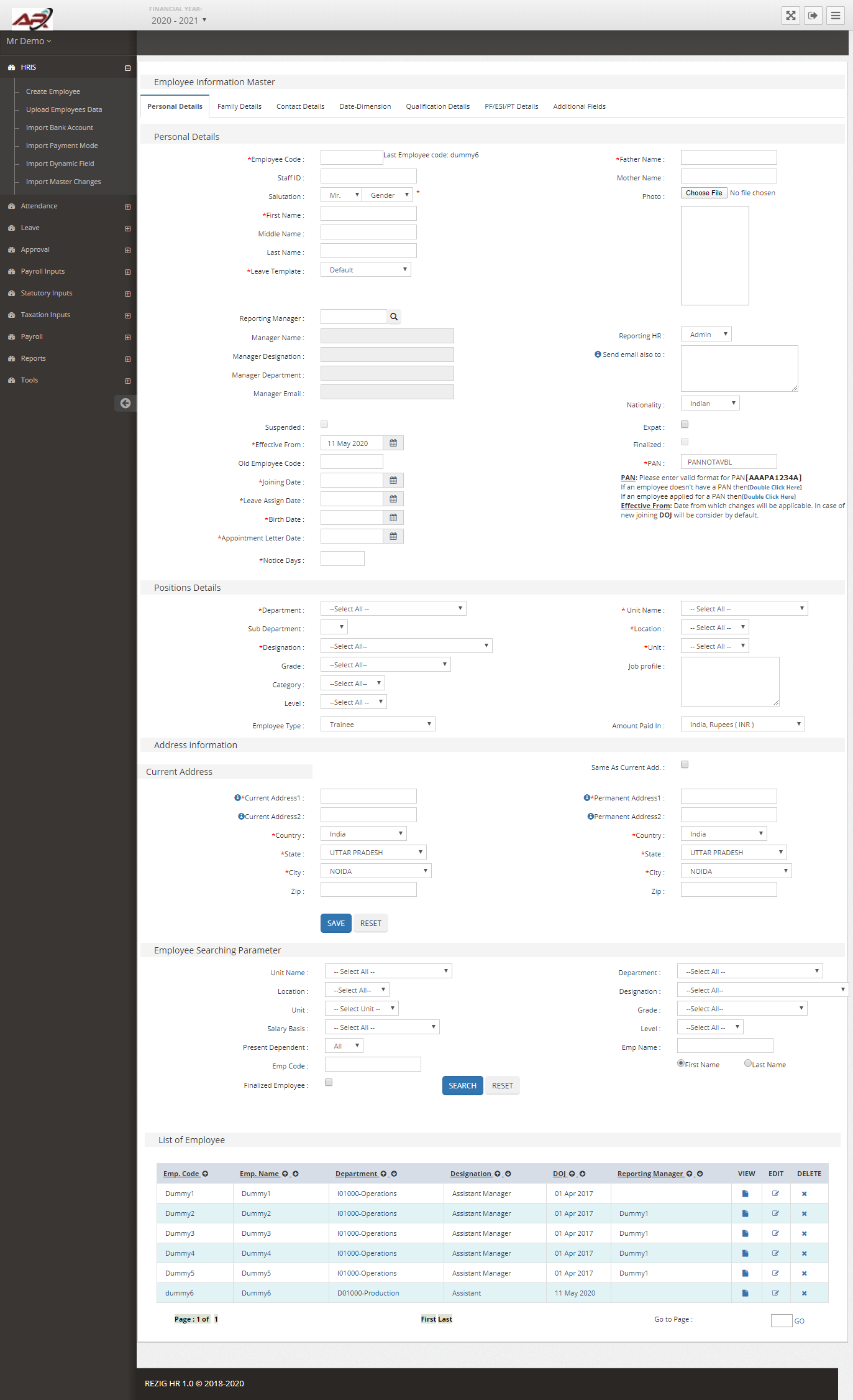 Case Study details